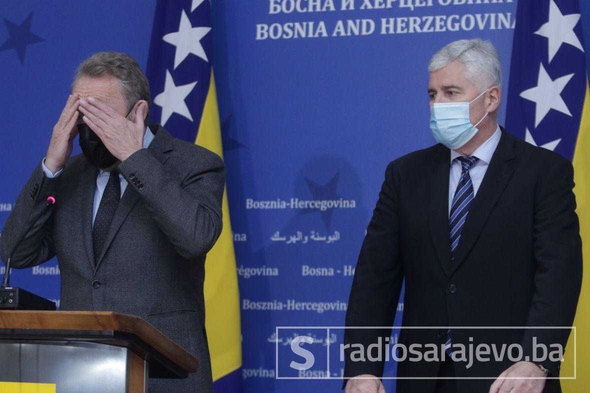 FOTO: Radiosarajevo.ba/Bakir Izetbegović i Dragan Čović