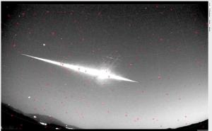 Foto: Hrvatski astronomski savez / Iznad Hrvatske večeras izgorio meteor