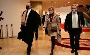 Foto: A. K. /Radiosarajevo.ba / Eicchorst i Palmer stigli u Parlament BiH