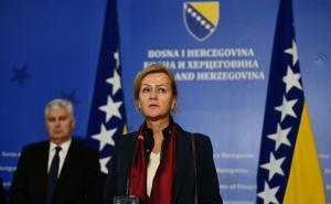 Foto: A. K. /Radiosarajevo.ba / Eichorst nakon sastanka u Parlamentu BiH 
