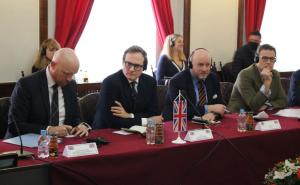 Foto: OS BiH / OS BiH i Ministarstvo odbrane sa predstavnicima Britanskom parlamenta