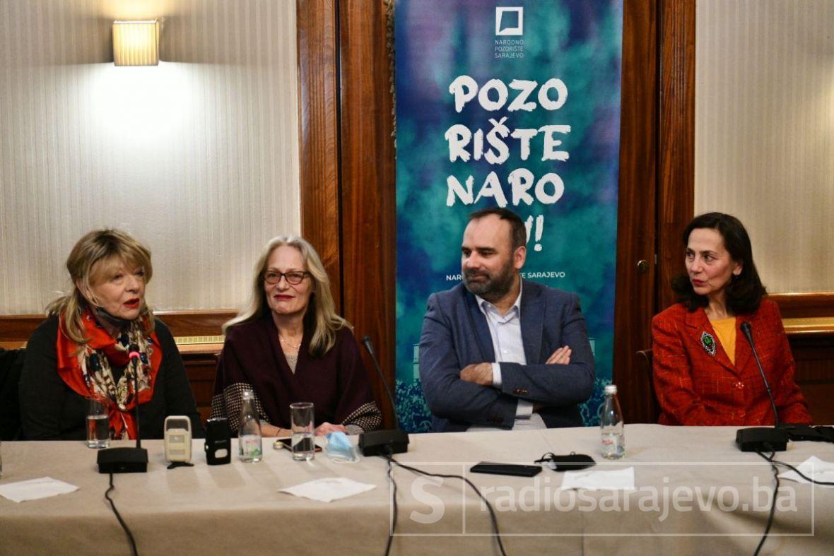  Glumice i glumci Narodnog pozorišta Beograd u posjeti Sarajevu - undefined