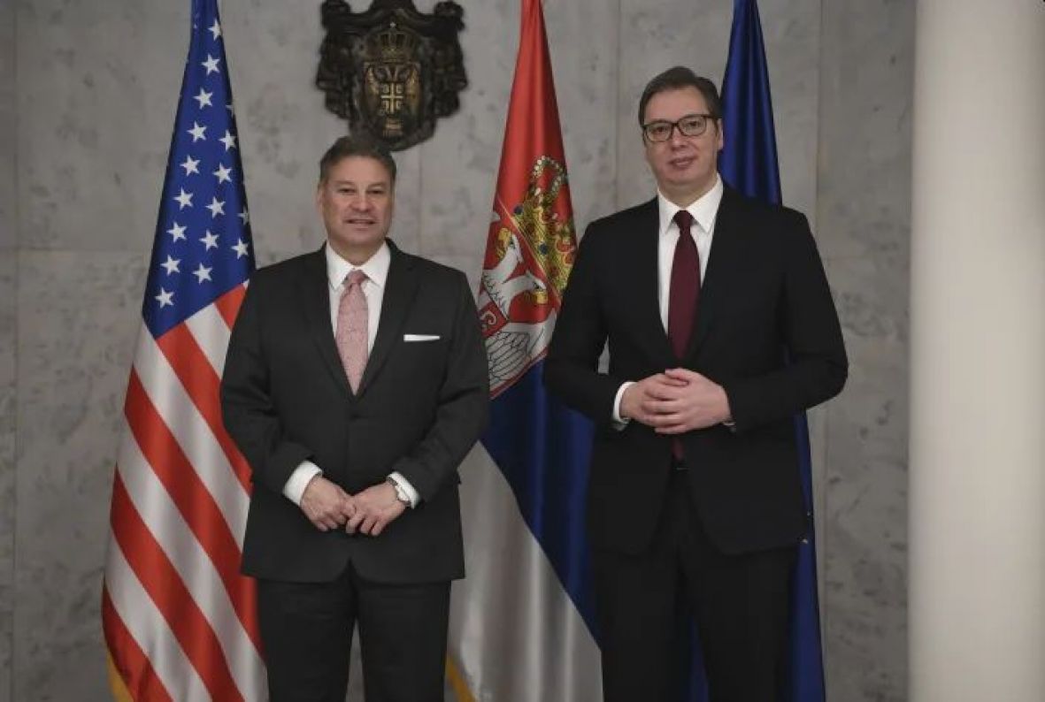 Foto: Kabinet predsjednika Srbije/Escobar i Vučić
