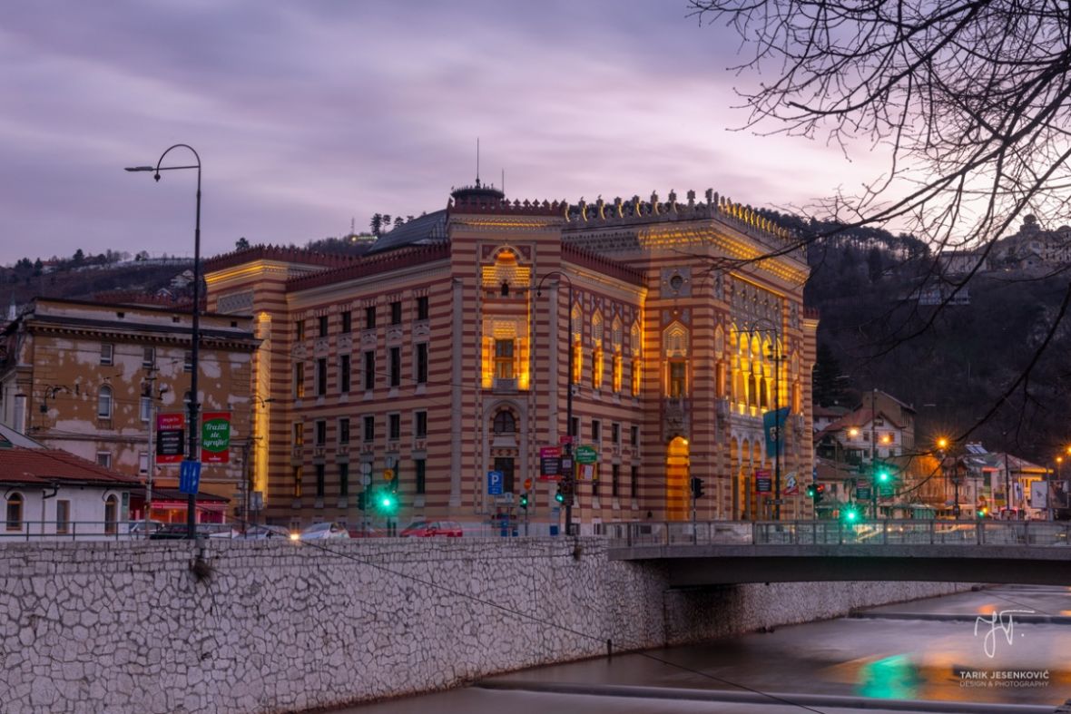 Čudesne su boje februarskog jutra u Sarajevu - undefined