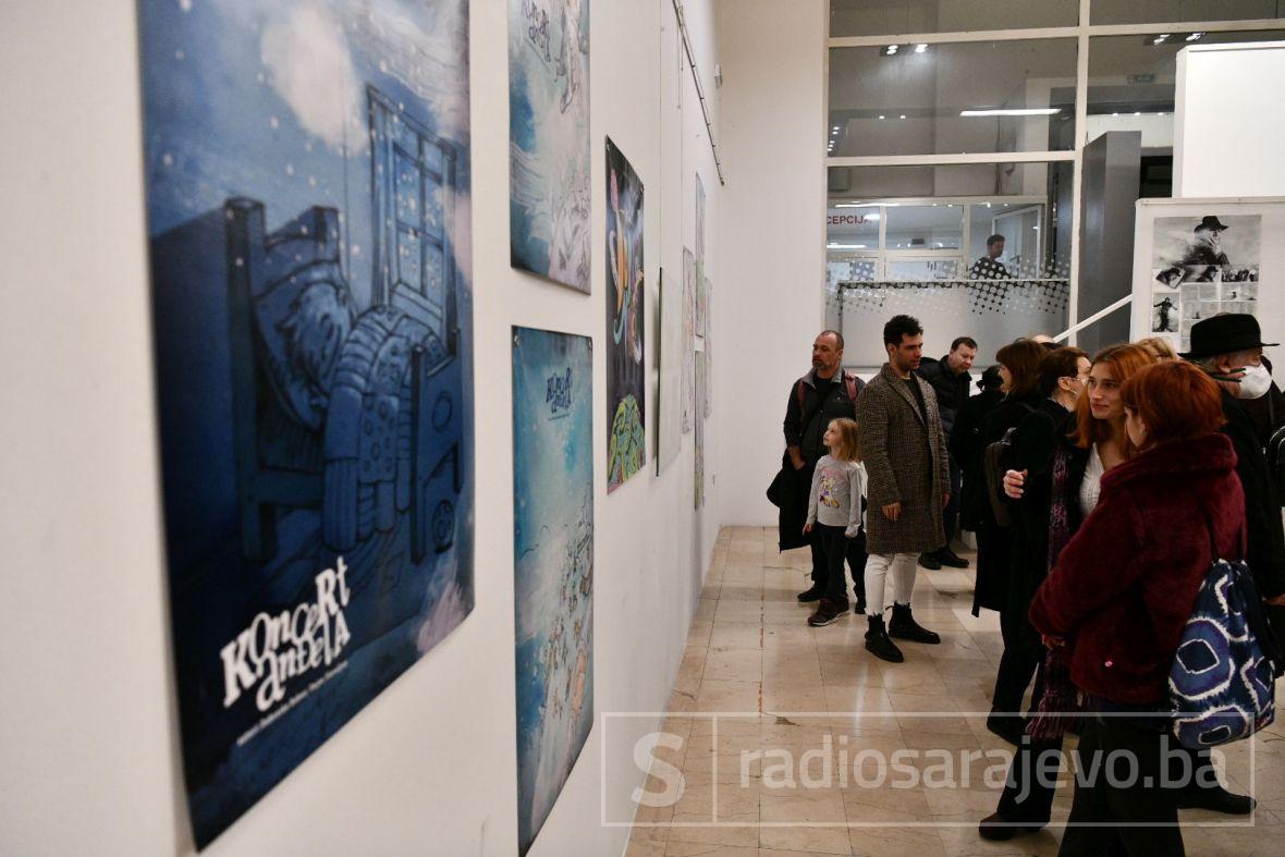 Foto: A. K. /Radiosarajevo.ba/U Sarajevu otvorena izložba Dejana Slavuljice