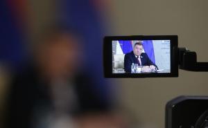 Foto: Dž. K. / Radiosarajevo.ba / Milorad Dodik na pressu u Istočnom Sarajevu