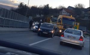 Foto: A. Ka./Radiosarajevo.ba / Udes u Vogošći i kolaps saobraćaja