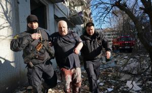 FOTO: AA / Ruski napad na grad Harkov, 24. februar 2022.