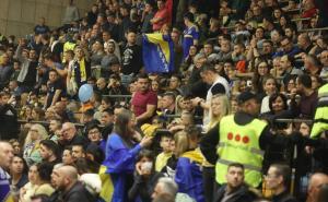 Foto: Dž. K. / Radiosarajevo.ba / Mejdan pun uoči utakmice Bosna i Hercegovina - Litvanija