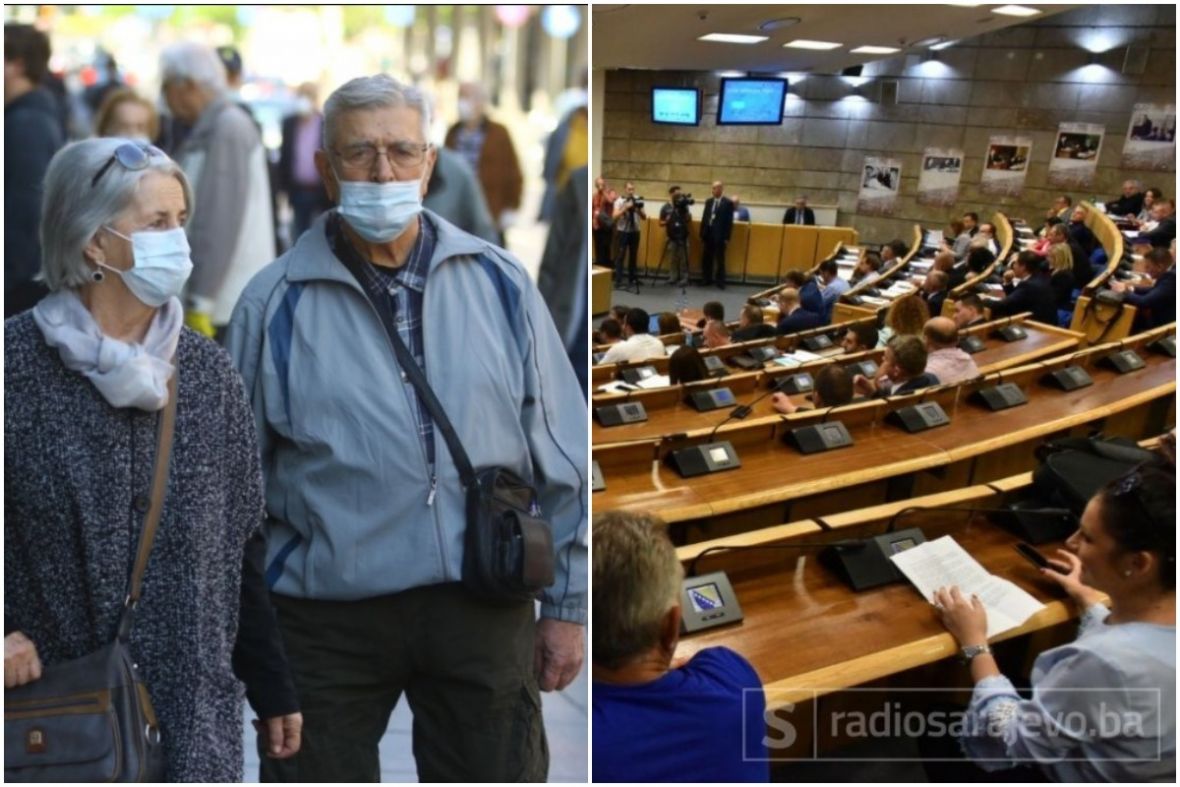 Foto: Kolaž/Radiosarajevo.ba/Lijepe vijesti za penzionere iz Doma naroda