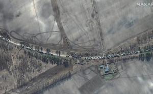Foto: Maxar Tech / Satelitski snimci kretanja ruskih snaga u Ukrajini