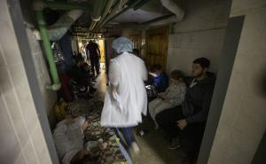 Foto: Anadolija / Porodilište u improvizovanom skloništu u Kijevu