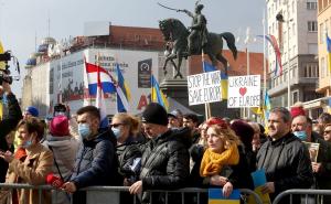 Foto: AA / Velika podrška Ukrajini u Zagrebu!