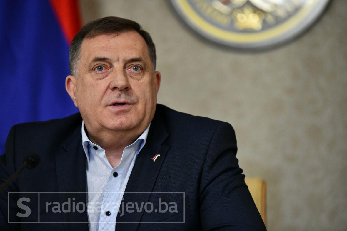 Foto: A. K. / Radiosarajevo.ba/Milorad Dodik, press konferencija - 22. mart 2022.