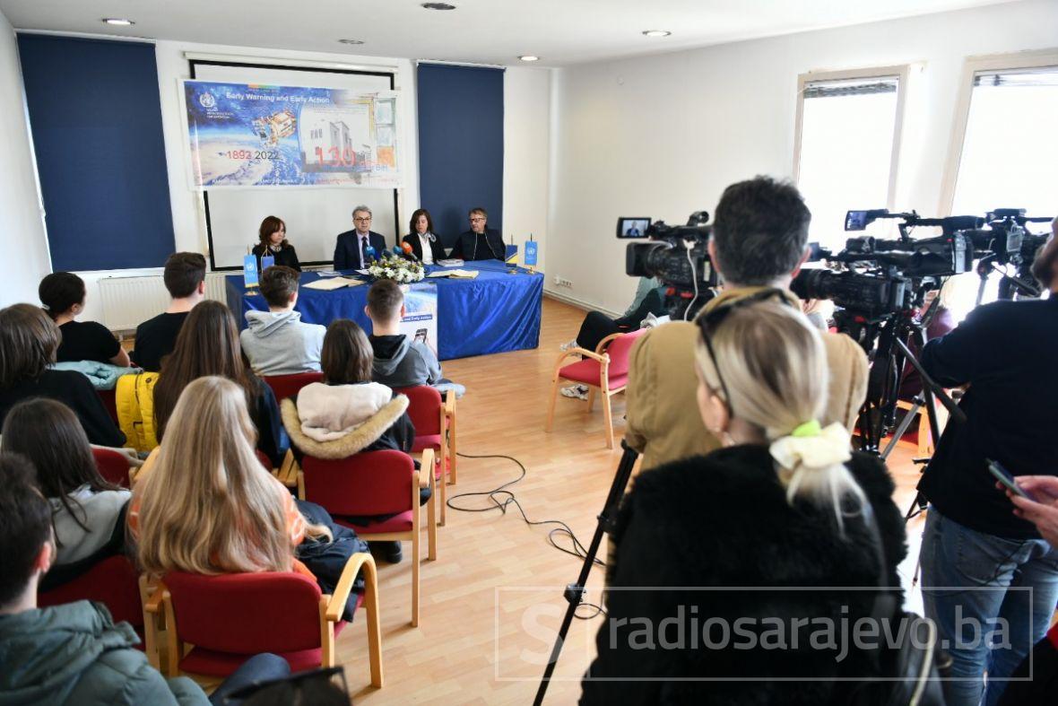 Foto: A.K./Radiosarajevo.ba/S današnje press konferencije FHMZ-a