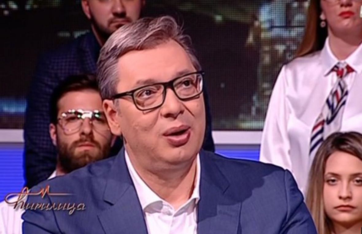 Vučić u emisiji Ćirilica - undefined