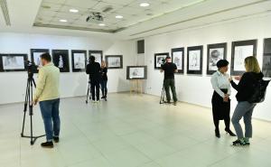 Foto: A. K. / Radiosarajevo.ba / Izložba "Crteži" u galeriji Općine Novi Grad