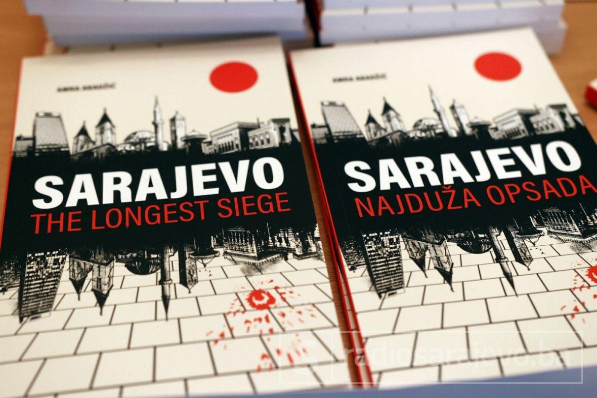 Foto: Dž. K. / Radiosarajevo.ba/Promocija knjige 'Sarajevo - najduža opsada'