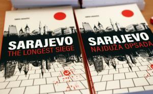 Foto: Dž. K. / Radiosarajevo.ba / Promocija knjige 'Sarajevo - najduža opsada'