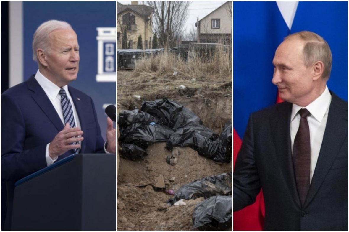 SAD /Biden o dešavanjima u Buči: Putin mora odgovarati, on je ratni zločinac / Radio Sarajevo