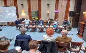 Foto: F. V. / Radiosarajevo.ba / Panel "Novinari i novinarke kao svjedoci pred Haškim tribunalom"
