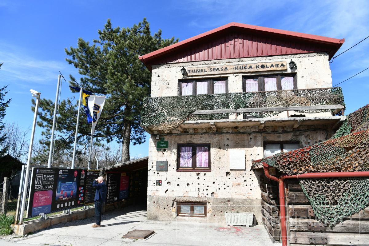 Muzej 'Tunel spasa', april 2022.