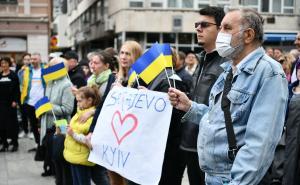 Foto: A. K. / Radiosarajevo.ba / Skup podrške Ukrajini u Sarajevu