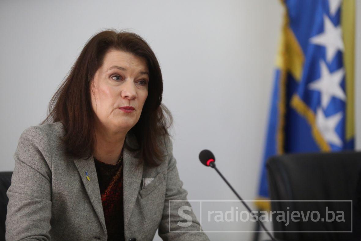 Ministrica vanjskih poslova Švedske Ann Linde i Bisera Turković - undefined