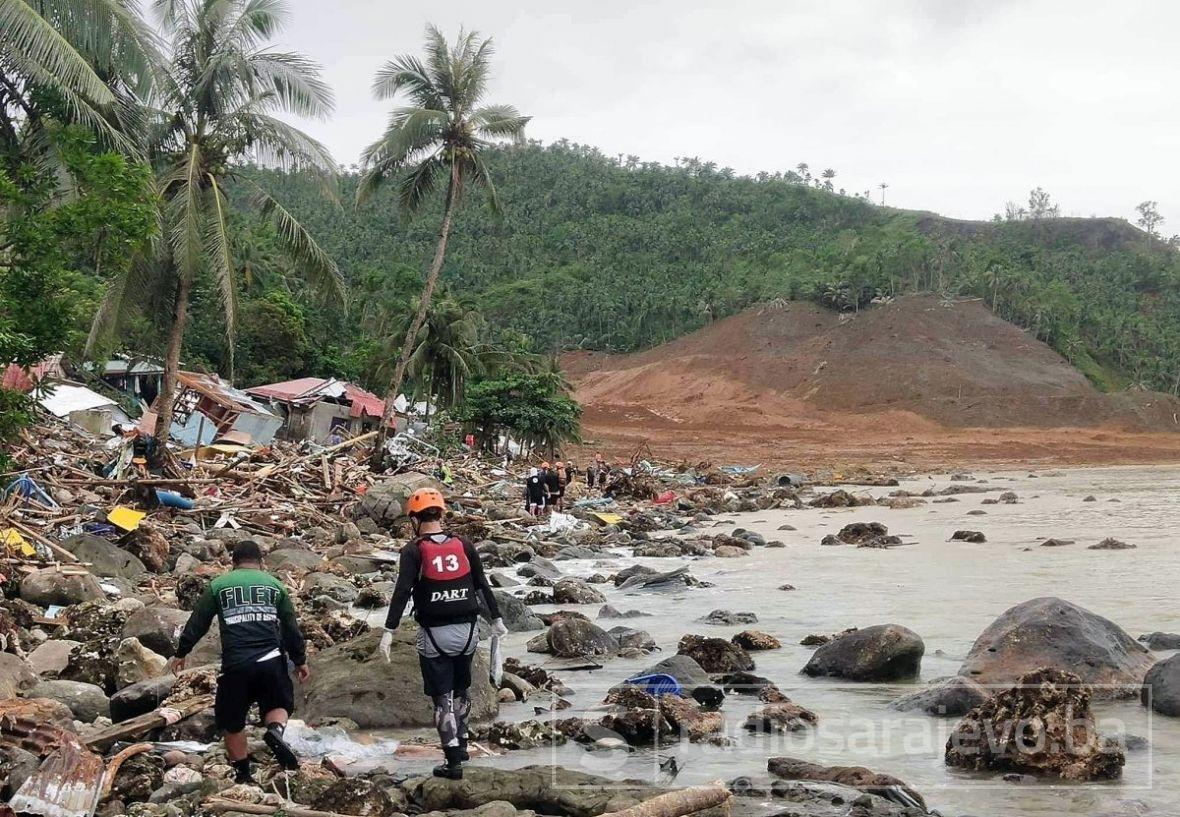 Posljedice tropske oluje, Leyte - Filipini - undefined