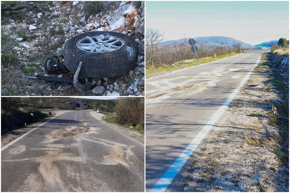 Foto: Bljesak.info /Saobraćajna nesreća kod Mostara