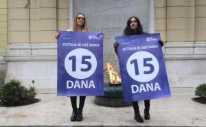 Foto: Dž. K. / Radiosarajevo.ba / Organizatori su poručili da je ostalo malo vremena za unapređenje izbornog procesa u BiH
