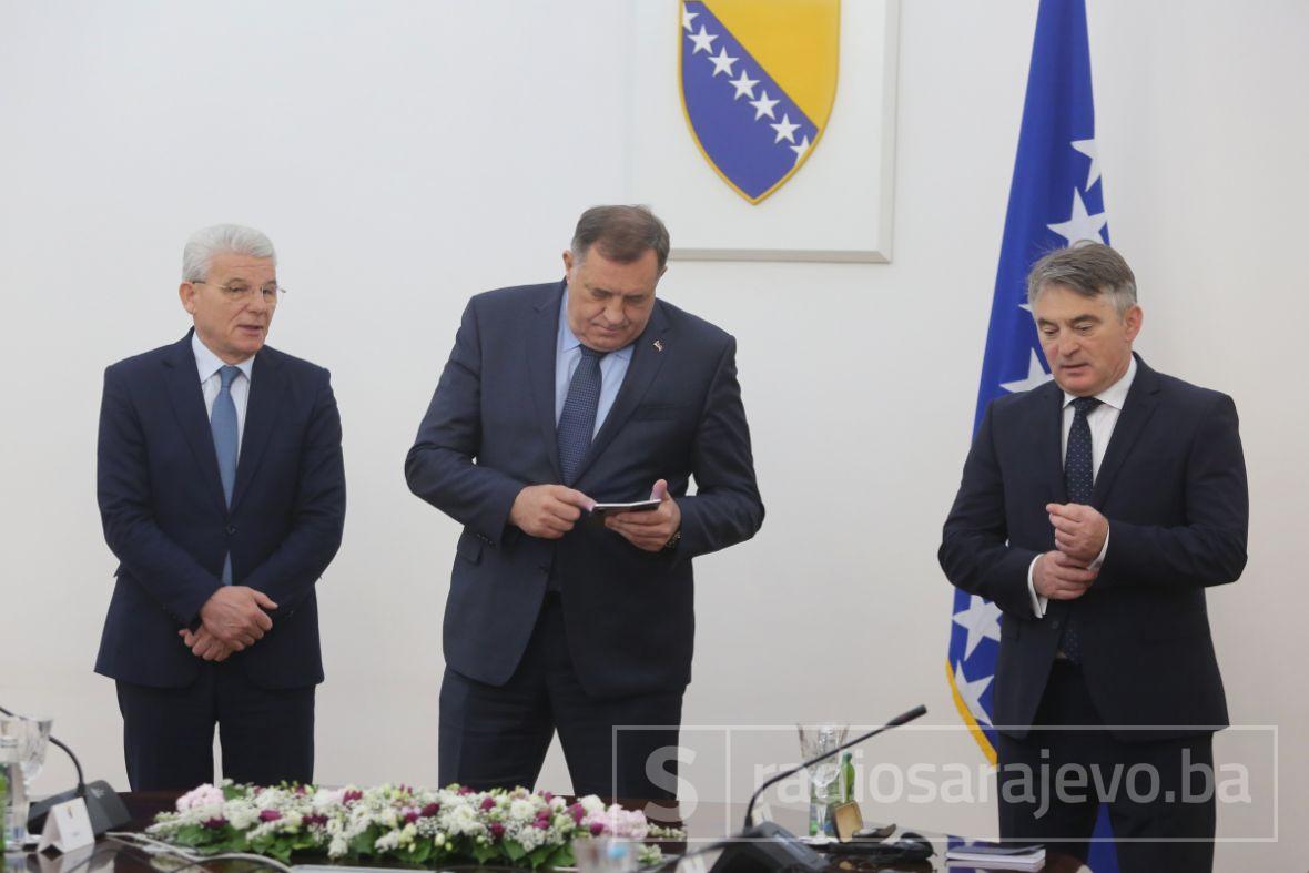 Foto: Dž.K./Radiosarajevo/Sastanak danas u Predsjedništvu