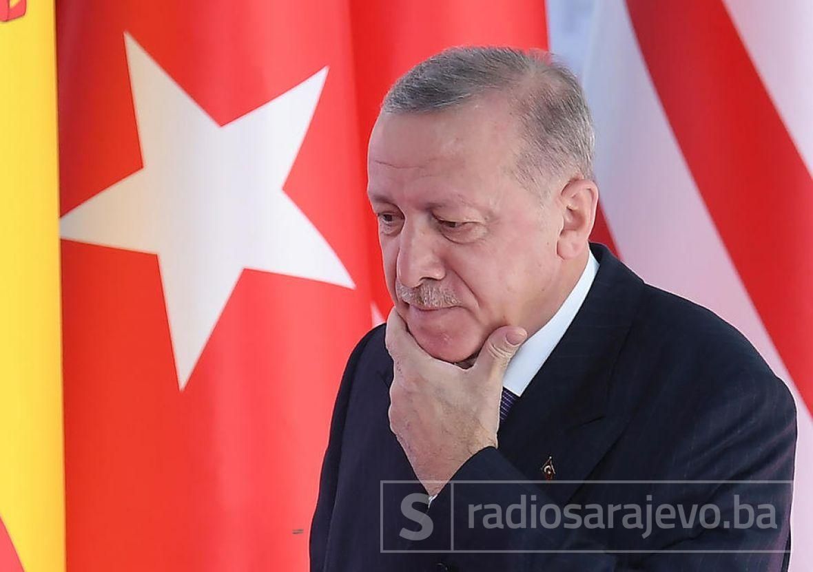 Foto: EPA/Turski predsjednik Recep Tayyip Erdogan