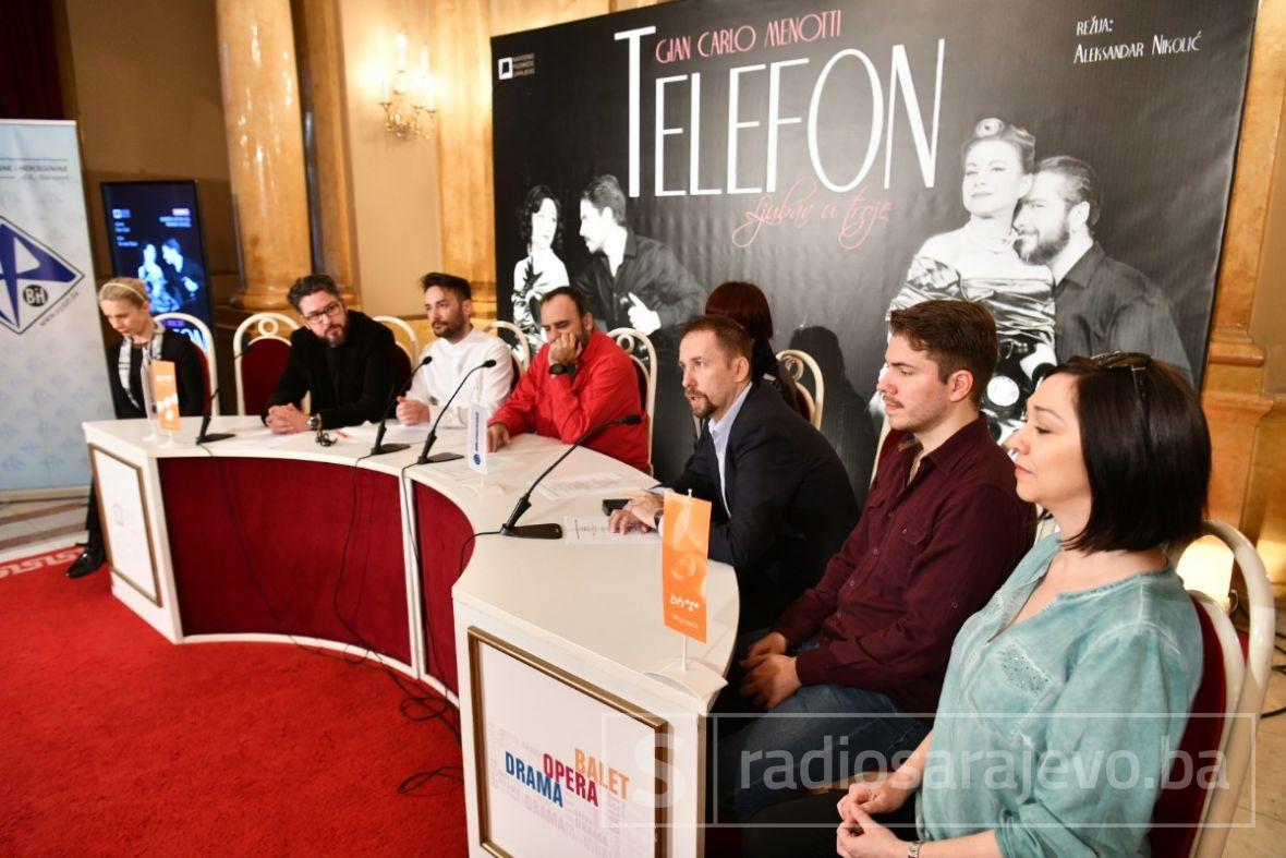 Konferencija za novinare povodom opere Telefon - undefined