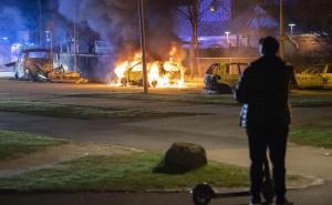 Foto: EPA-EFE / Neredi i napadi na policiju u Švedskoj