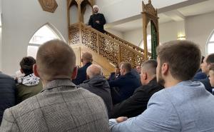 FOTO: AA / Centralna bajramska svečanost upriličena je u novopazarskoj Stambol džamiji 