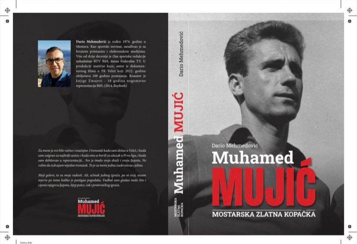 Foto: Privatni album/Knjiga “Muhamed Mujić - Zlatna mostarska kopačka” autora Darija Mehmedovića