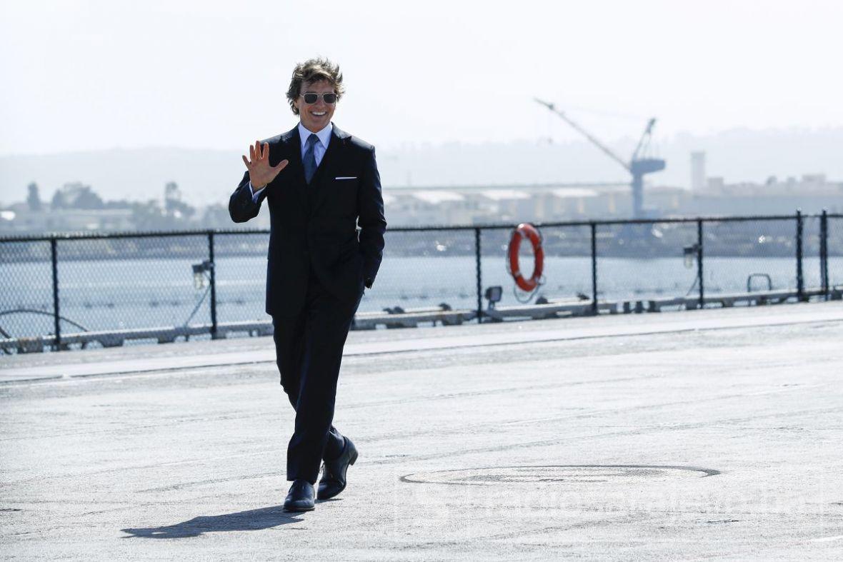 Foto: EPA-EFE/Tom Cruise se pojavio na svjetskoj premijeri nastavka 'Top Guna'