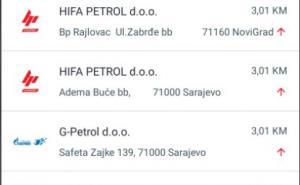 Foto: Fmt.gov.ba / Nove cijene goriva u Sarajevu, 7. maj 2022.