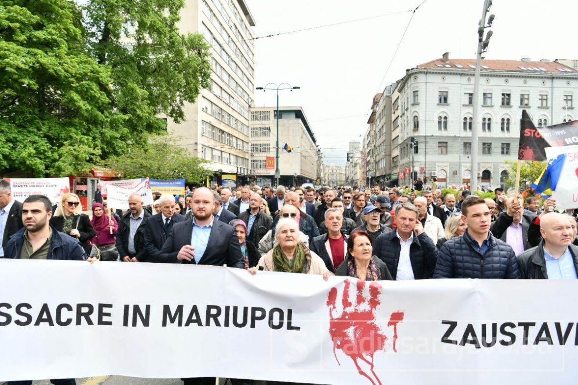 Skup podrške Ukrajini u Sarajevu - undefined