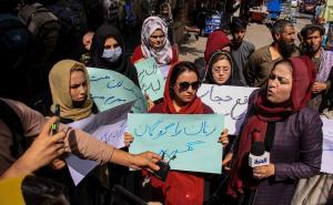 Foto: EPA-EFE / Protest žena iz Afganistana, Kabul 10. maj 