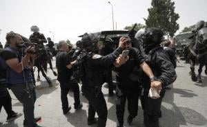 Foto: EPA-EFE / Sahrana ubijene palestinske novinarke