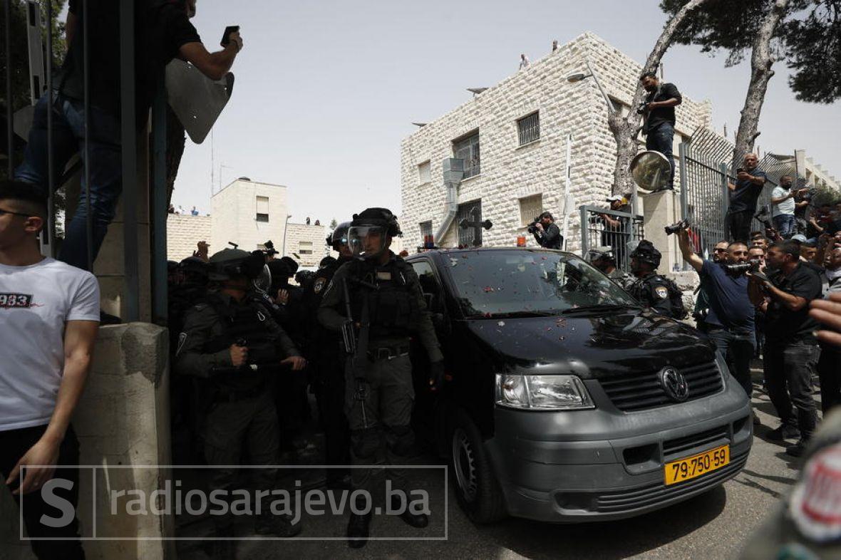Foto: EPA-EFE/Sahrana ubijene palestinske novinarke