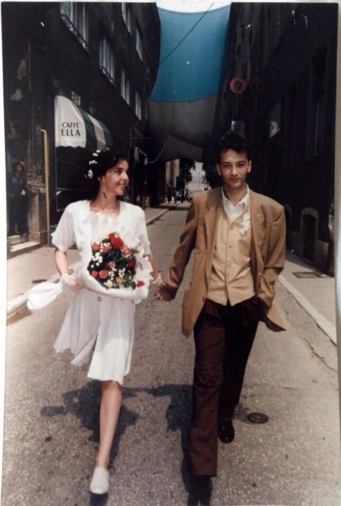 Sanela i Emir Klarić 1995. godine - undefined