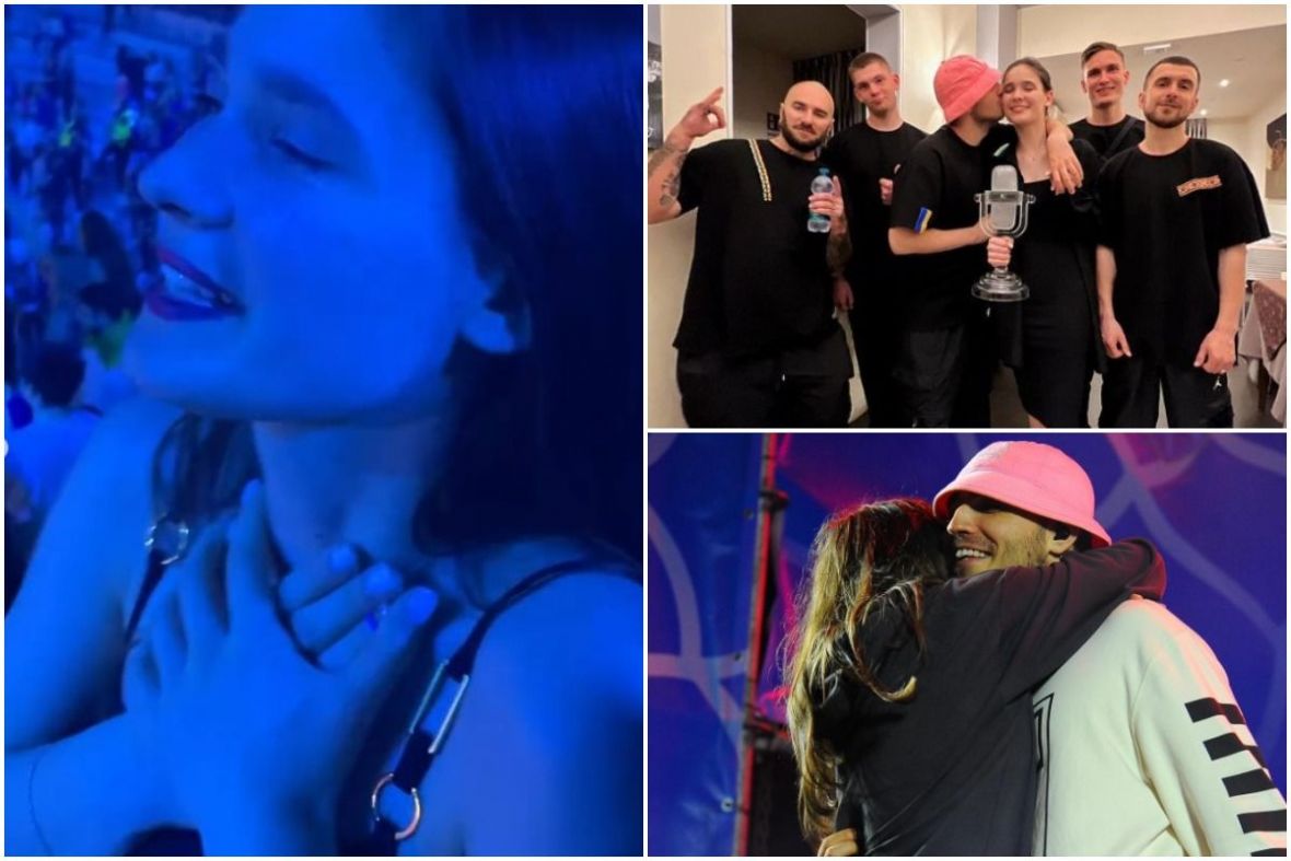 Foto: Instagram/ bilobrov_oleksandra/Pobjednik Eurosonga poljubio je djevojku za oprošta
