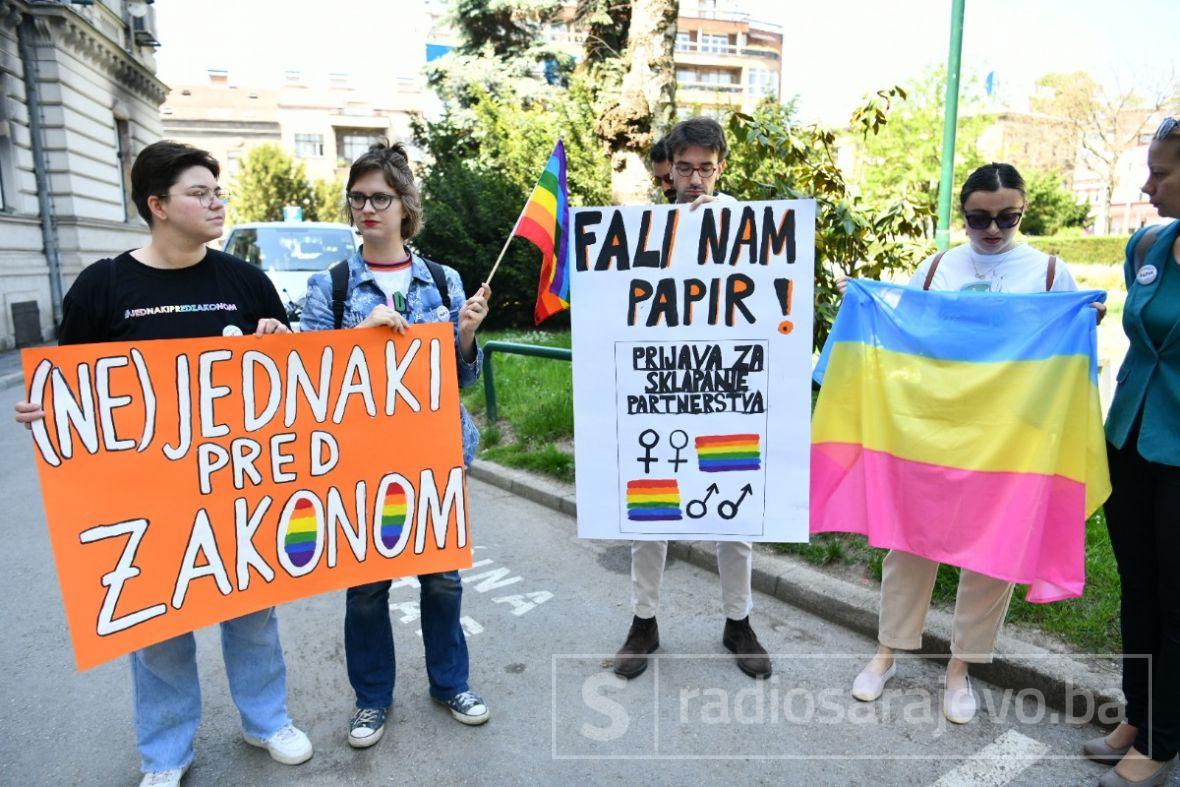 Foto: A. K. / Radiosarajevo.ba/Protesti u organizaciji SOC-a, maj 2022. godine