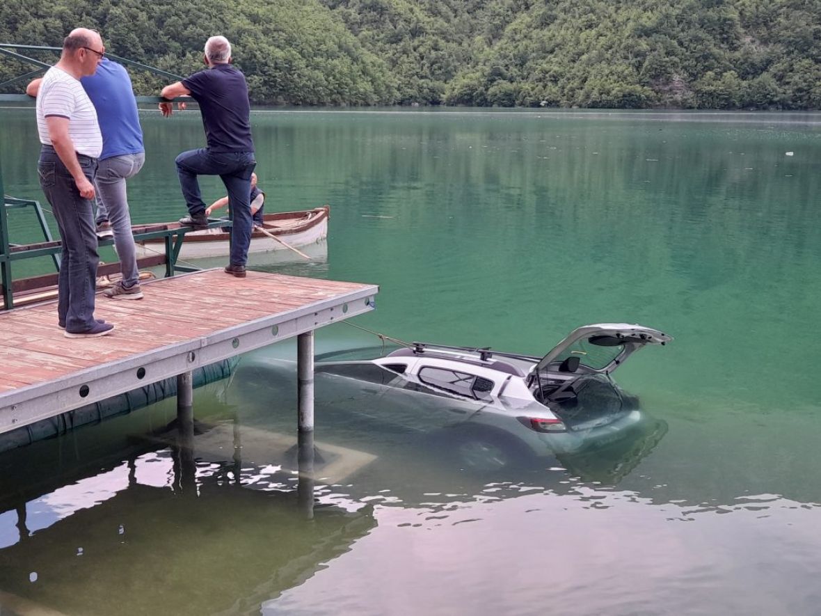 Foto: Jablanica.live/Mjesto nesreće na jezeru