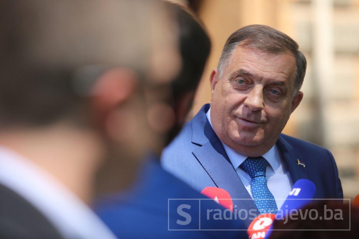 Foto: Dž. K. / Radiosarajevo.ba/Dodik nakon sjednice Predsjedništva BiH