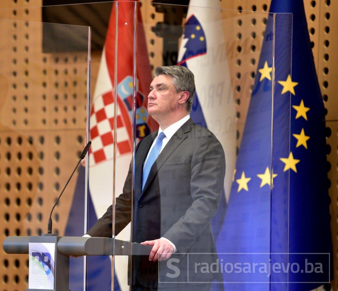 Foto: EPA/Čudna izjava predsjednika Hrvatske