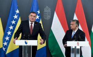 Foto: EPA-EFE / Milorad Dodik i Viktor Orban